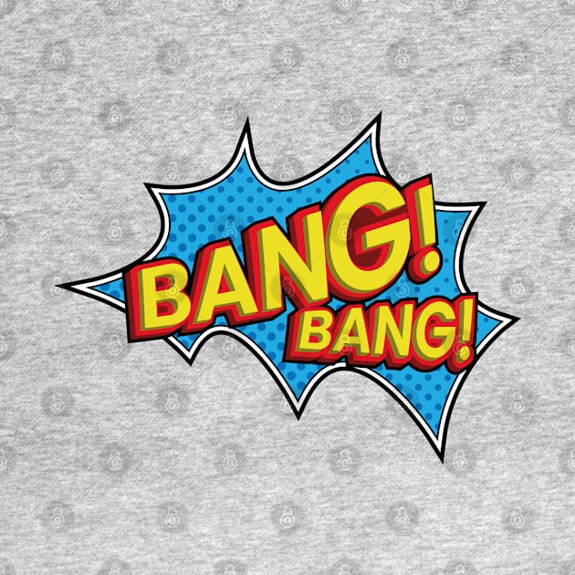 Bang! Bang! Onomatopoeia by Adrian's Outline